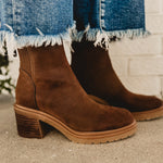 The Megan Chelsea Boot - Coffee - Lace and Grace Boutique