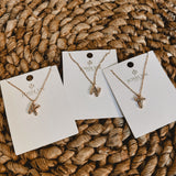 Balloon Bubble Personalized Initial Necklace - Gold - Lace and Grace Boutique