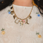 Western Chain Charm Necklace - Lace and Grace Boutique