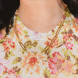 Paperclip Chain Link Necklace - Lace and Grace Boutique
