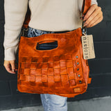Bedstu Orchid Purse - Cognac Dip Dye