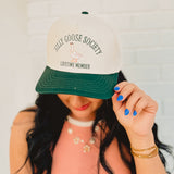 Silly Goose Society Embroidered Trucker Hat - Lace and Grace Boutique