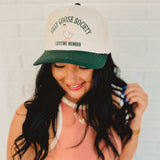 Silly Goose Society Embroidered Trucker Hat - Lace and Grace Boutique