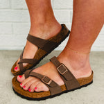 Birkenstock Mayari Birkibuc Sandal - Mocha - Lace and Grace Boutique
