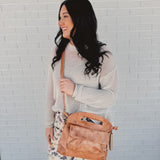 Bedstu Greenway Crossbody Bag - Tan Rustic - Lace and Grace Boutique