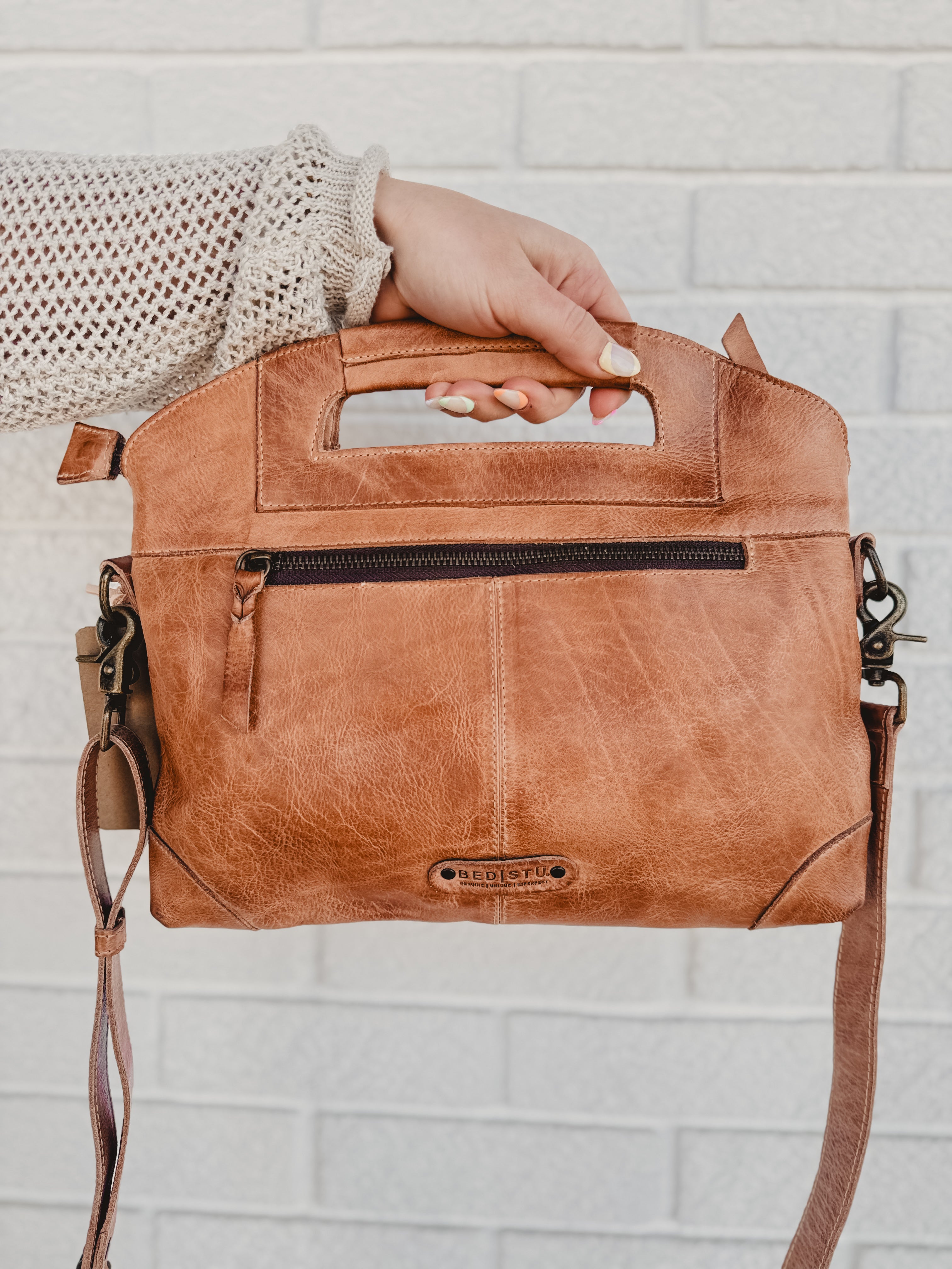 Bedstu Greenway Crossbody Bag - Tan Rustic - Lace and Grace Boutique