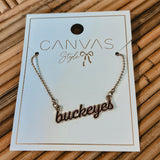 Ohio State Buckeyes Necklace - Lace and Grace Boutique