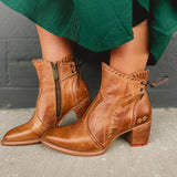 Bedstu Bia Boot - Tan Dip Dye