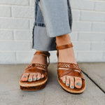 Bedstu Necessary Flatform Sandal - Tan Rustic Nectar Lux - Lace and Grace Boutique