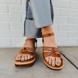 Bedstu Necessary Flatform Sandal - Tan Rustic Nectar Lux - Lace and Grace Boutique