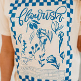 Flourish Graphic Tee - Ivory - Lace and Grace Boutique
