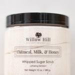 Willow Hill Oatmeal, Milk & Honey Whipped Sugar Scrub - Lace and Grace Boutique