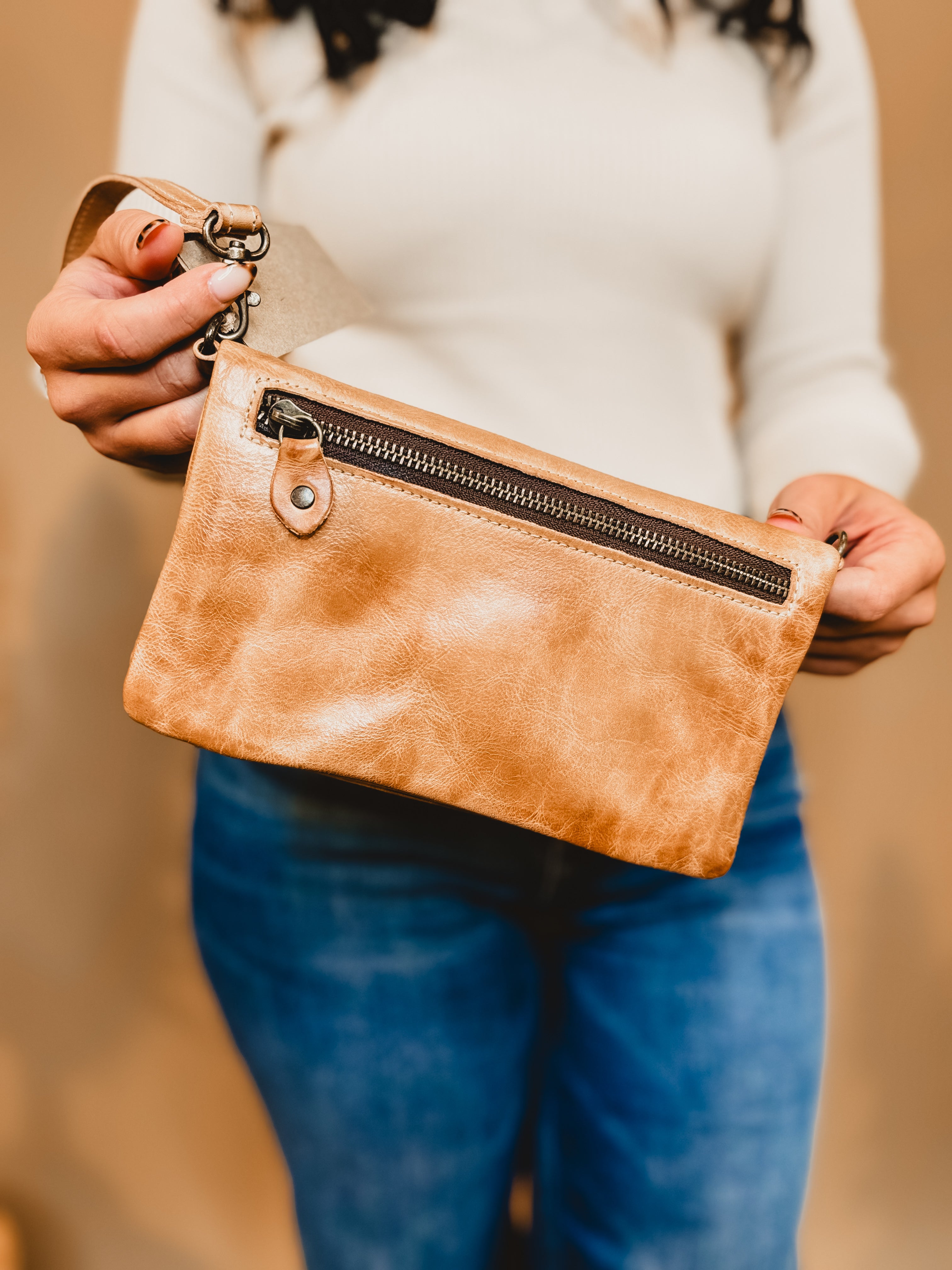 Bedstu Cadence Crossbody - Tan Rustic - Lace and Grace Boutique