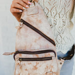 Bedstu Andie Leather Sling Backpack - Nectar Lux - Lace and Grace Boutique