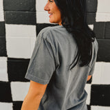 Cincy Dyed Tee - Pepper