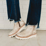 Bedstu Lydyi Wedge Bootie - Nectar Lux - Lace and Grace Boutique