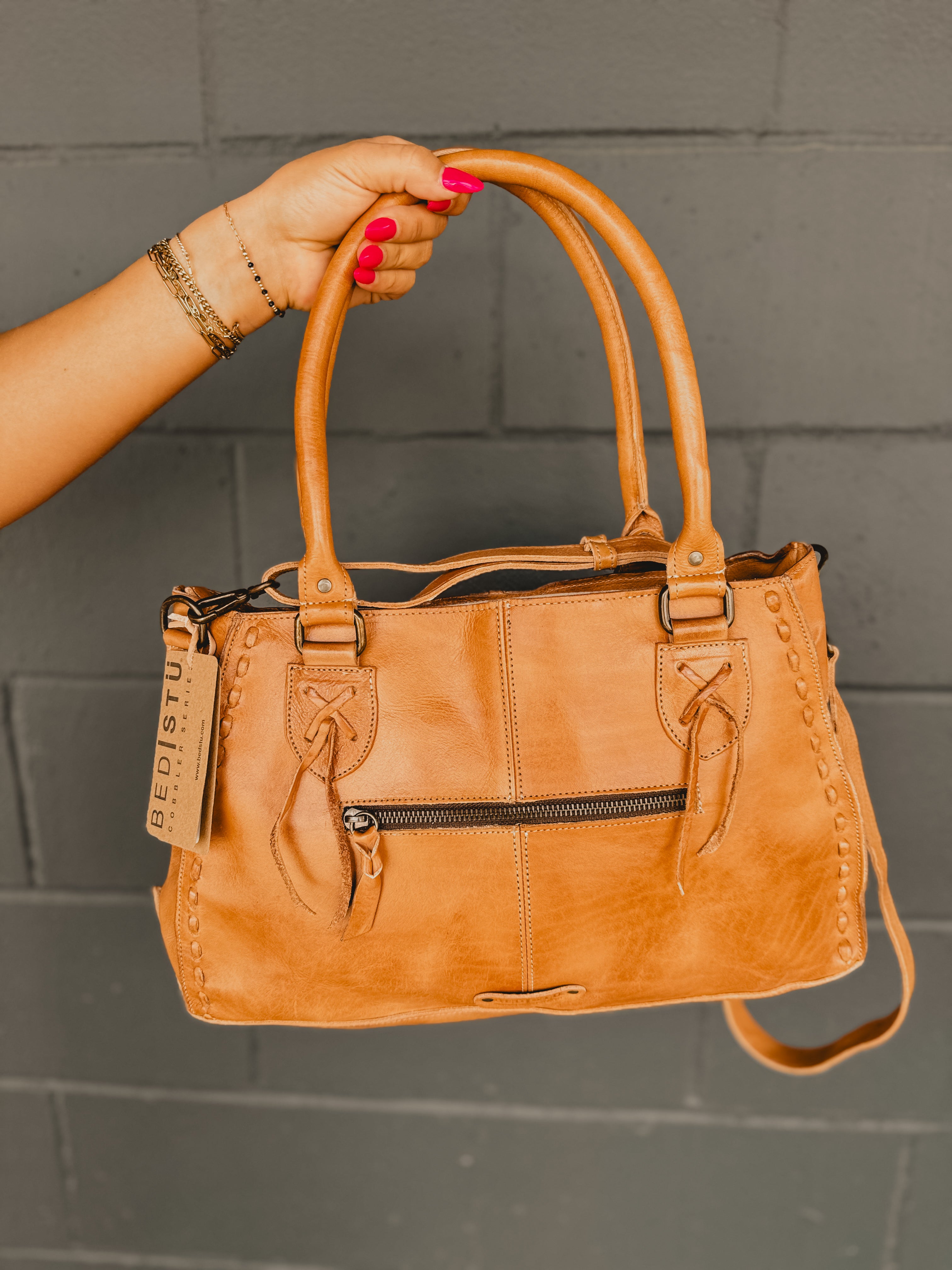 Bedstu Rockababy Bag - Tan DD - Lace and Grace Boutique