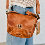 Bedstu Elect Crossbody Bag - Tan Rustic - Lace and Grace Boutique
