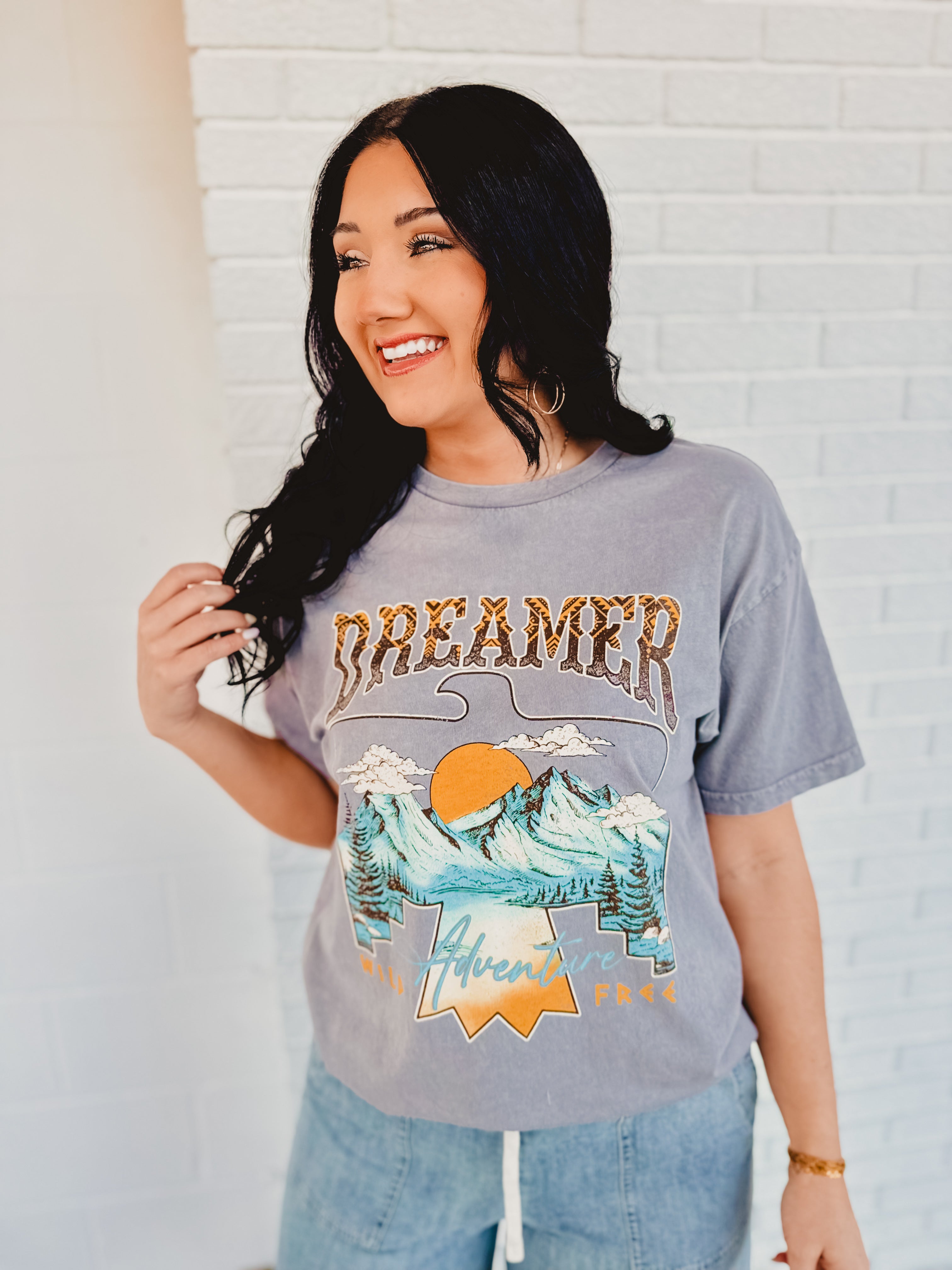 Dreamer Wild Free - Mineral Grey - Lace and Grace Boutique