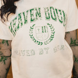 Heaven Bound Graphic Tee - Cream - Lace and Grace Boutique