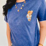 Simply Southern It's All Good Tee - Washed Navy - Lace and Grace Boutique