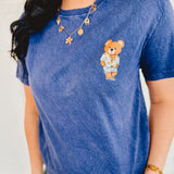 Simply Southern It's All Good Tee - Washed Navy - Lace and Grace Boutique