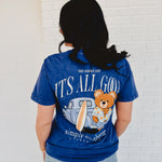Simply Southern It's All Good Tee - Washed Navy - Lace and Grace Boutique