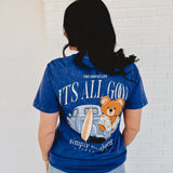 Simply Southern It's All Good Tee - Washed Navy - Lace and Grace Boutique