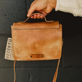 Bedstu Improv Crossbody Purse - Tan Rustic