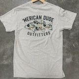Simply Southern Men's Fish Camo Tee - Oat - Lace and Grace Boutique