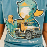 Simply Southern Duck Graphic Tee - Comet - Lace and Grace Boutique