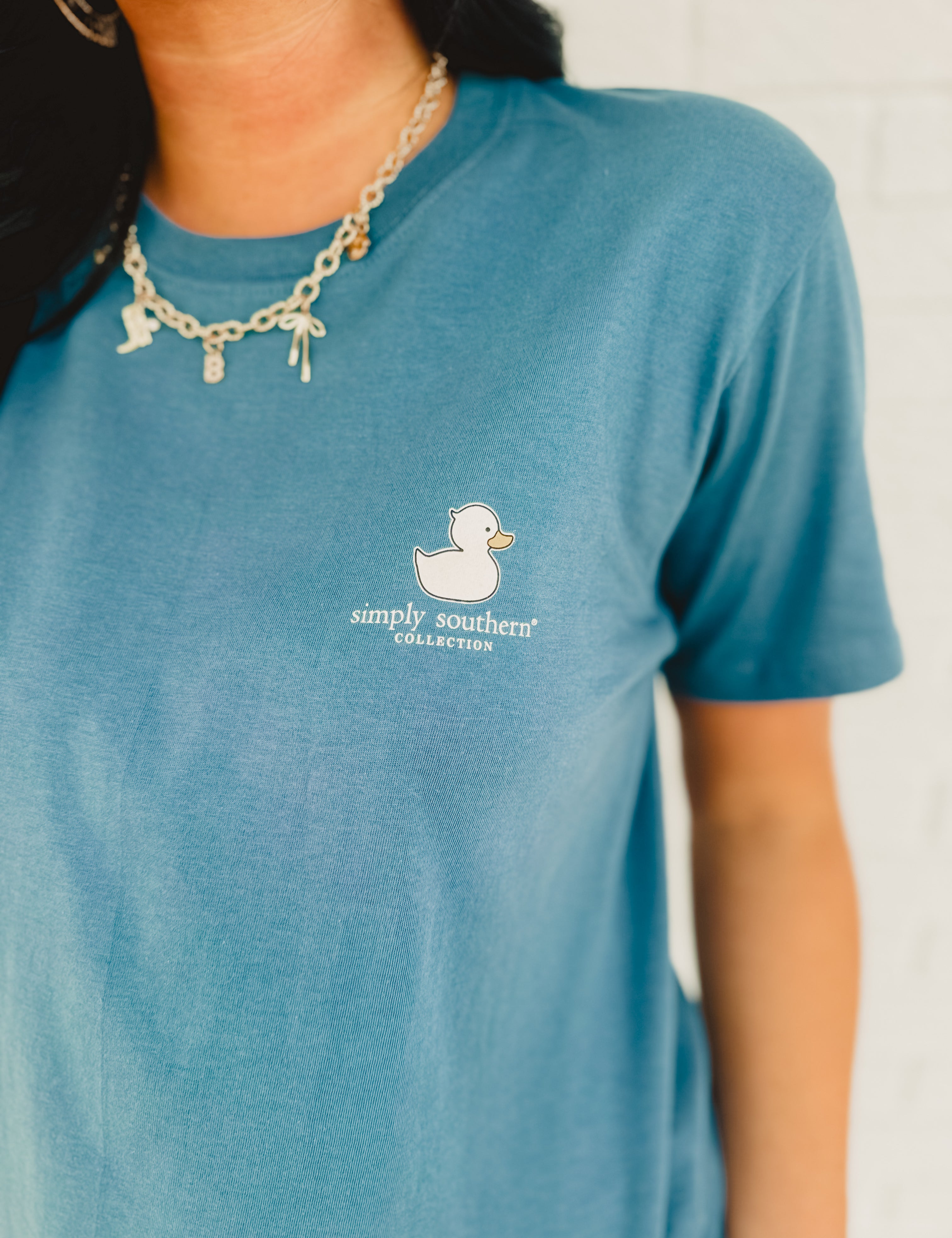 Simply Southern Duck Graphic Tee - Comet - Lace and Grace Boutique