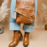 Bedstu Boss Sling Bag - Tan Rustic - Lace and Grace Boutique