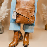 Bedstu Boss Sling Bag - Tan Rustic - Lace and Grace Boutique