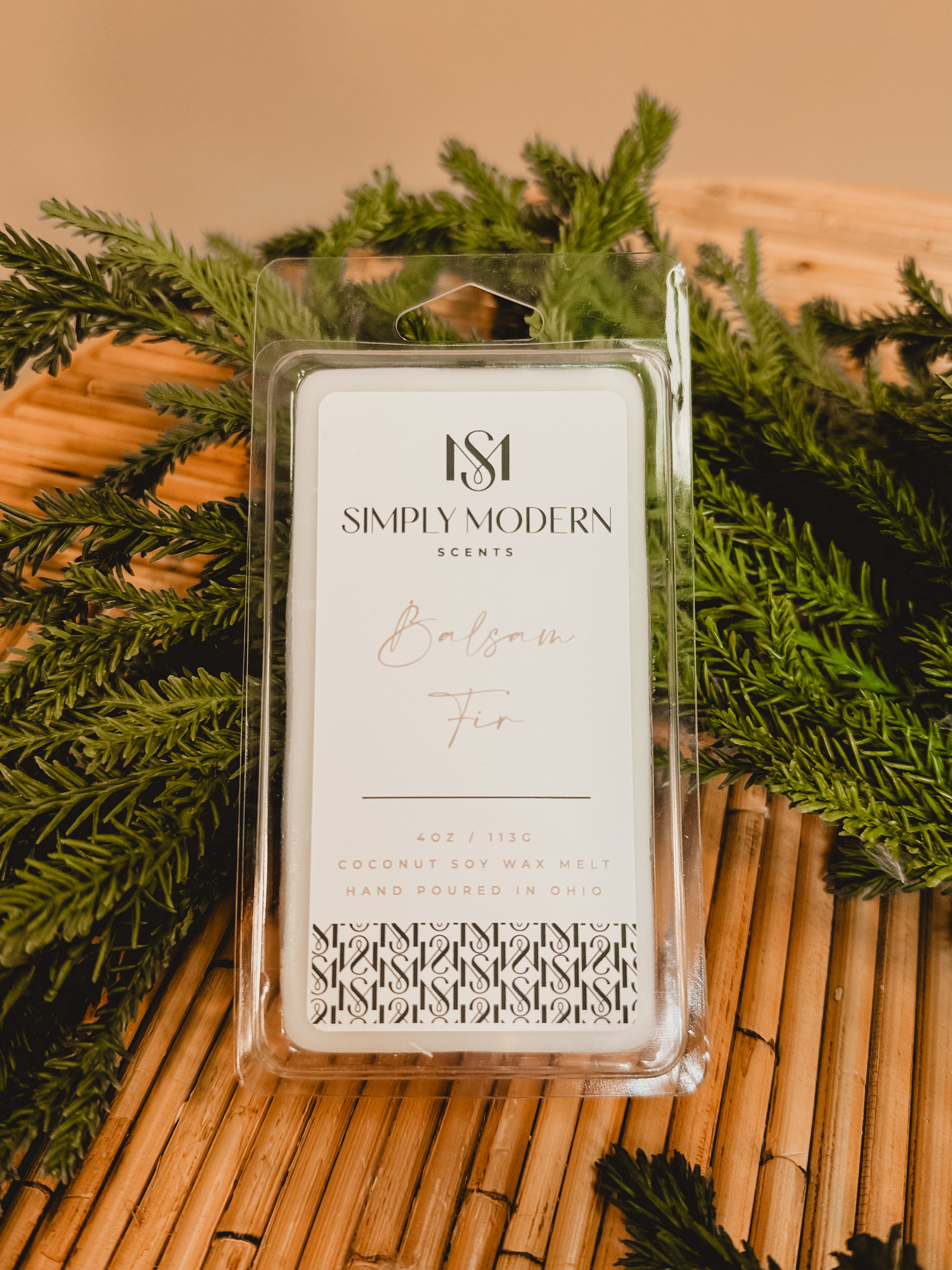 Simply Modern Wax Melt - Balsam Fir - Lace and Grace Boutique