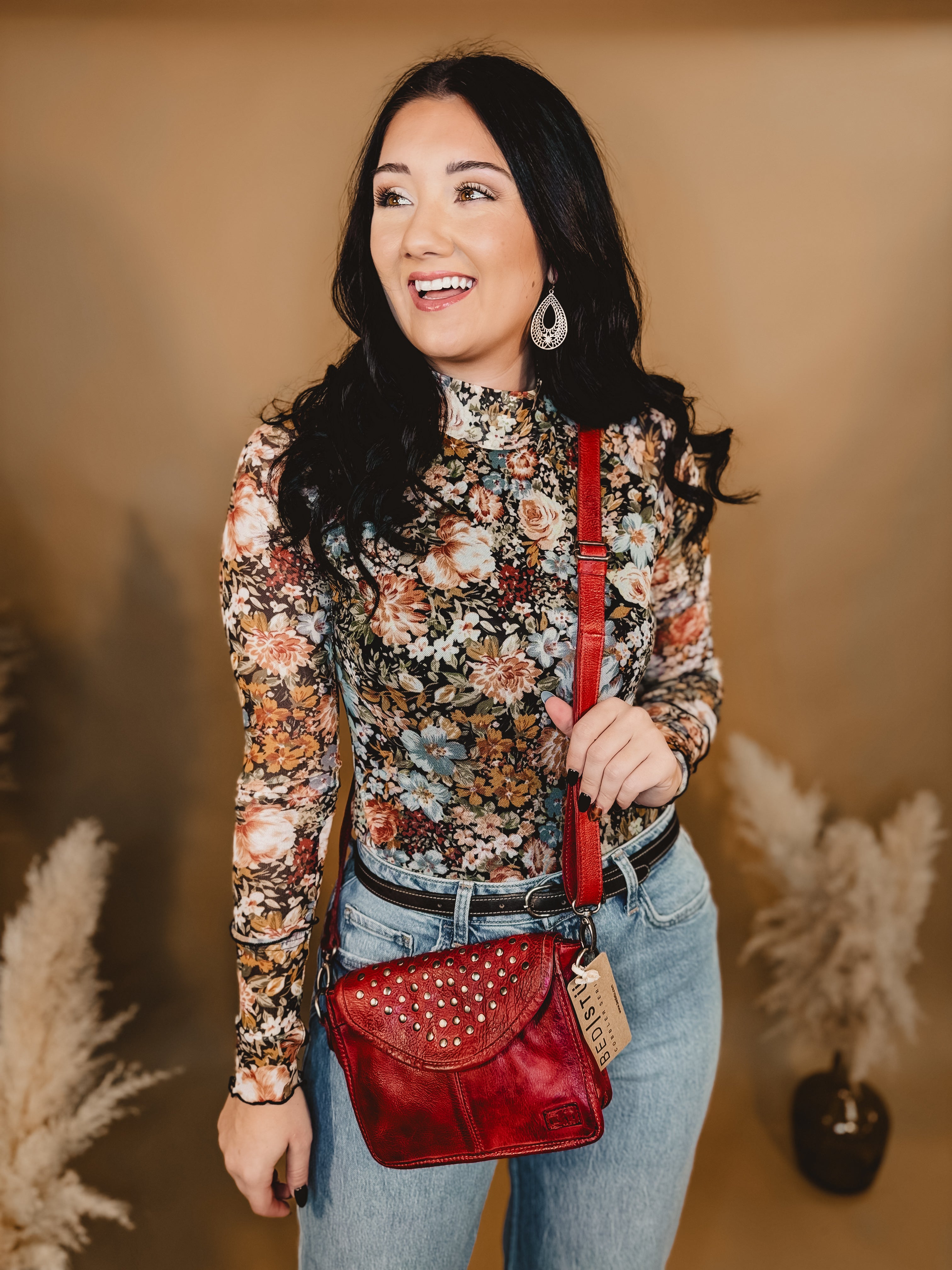 Bedstu Occurrence Crossbody - Red DD - Lace and Grace Boutique