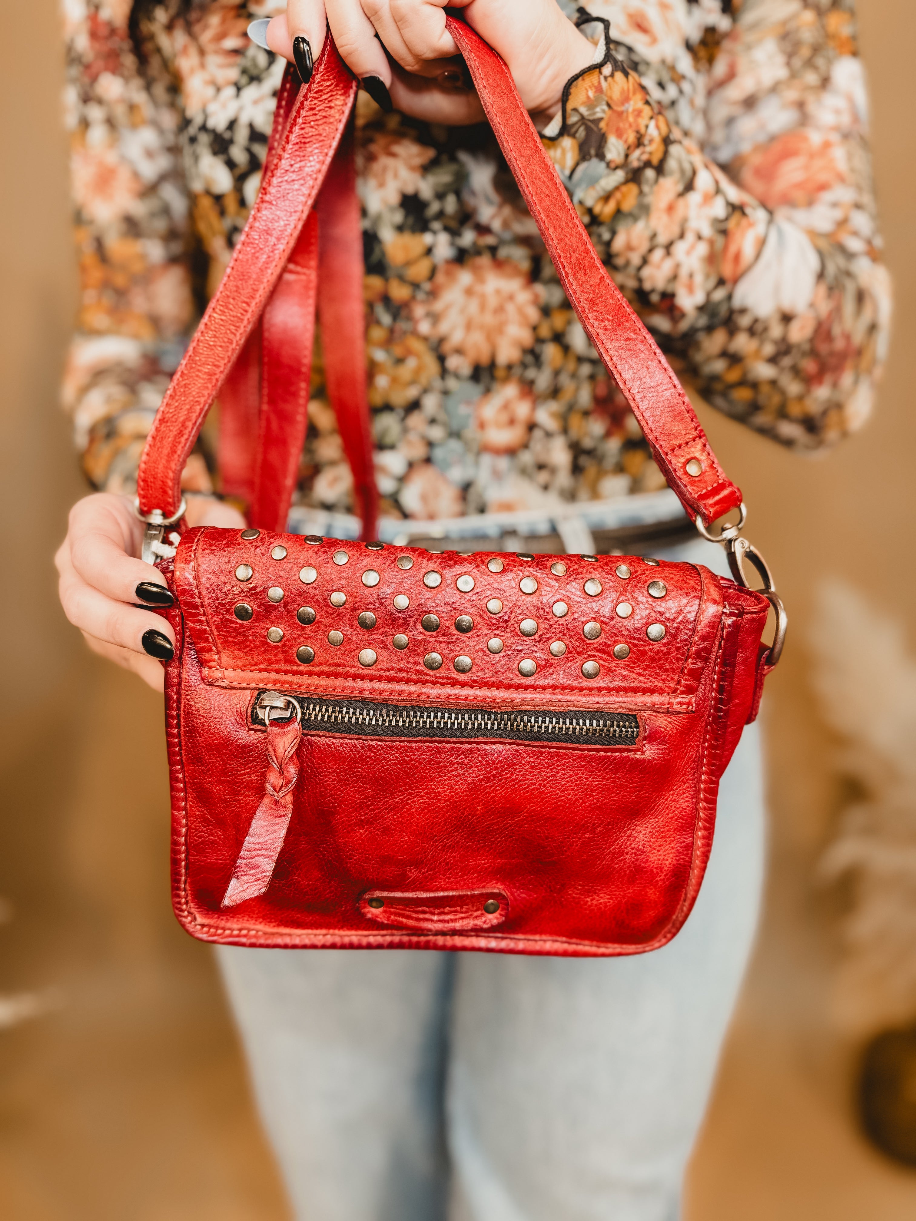 Bedstu Occurrence Crossbody - Red DD - Lace and Grace Boutique
