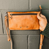 Bedstu Templeton II 3-in-1 Crossbody - Tan Rustic