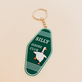 Silly Goose Club Keychain - Kelly Green - Lace and Grace Boutique