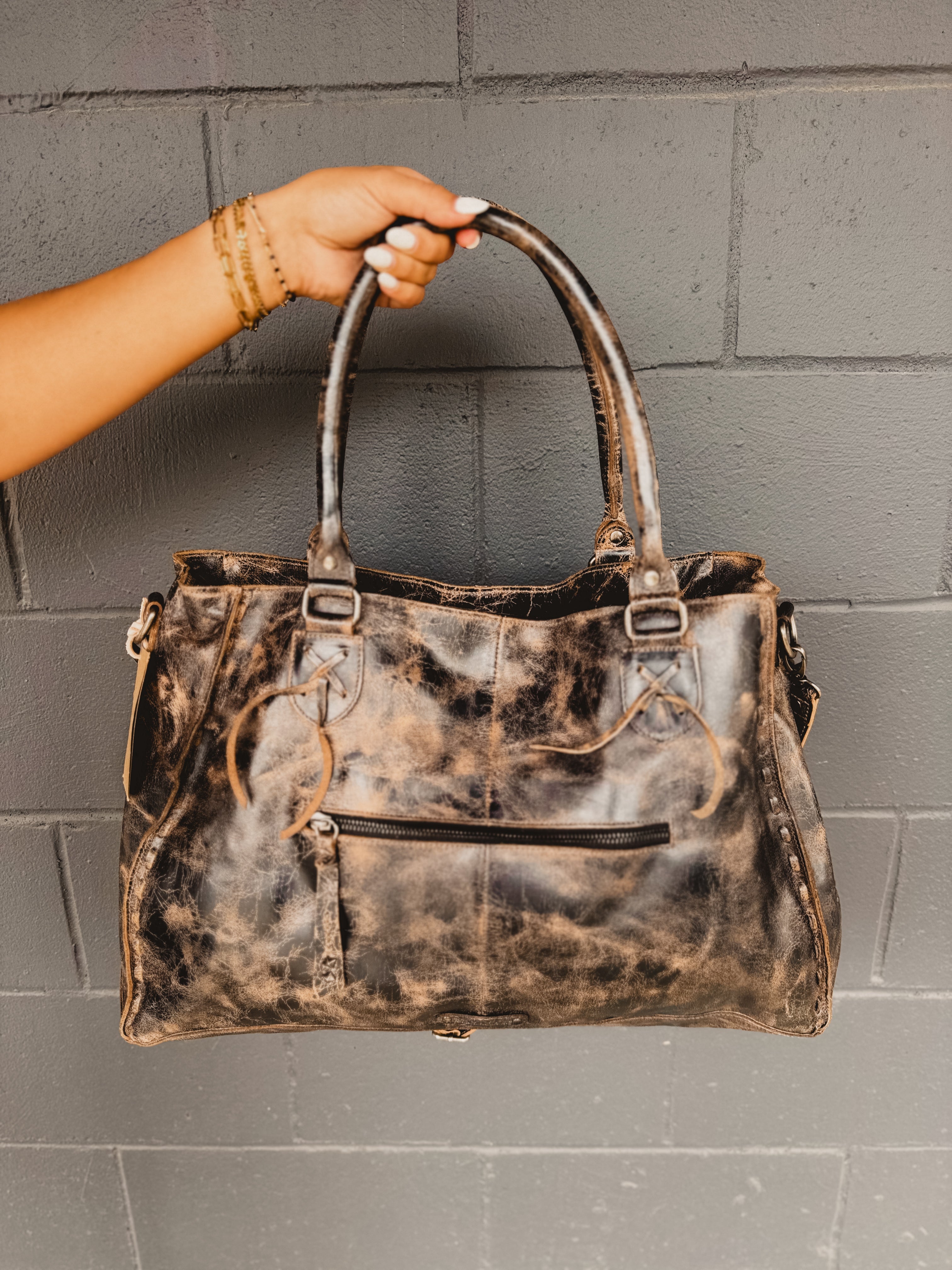 Bedstu Rockaway Bag - Black Lux - Lace and Grace Boutique