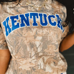 Kentucky Camo Graphic Tee - Lace and Grace Boutique