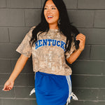 Kentucky Camo Graphic Tee - Lace and Grace Boutique