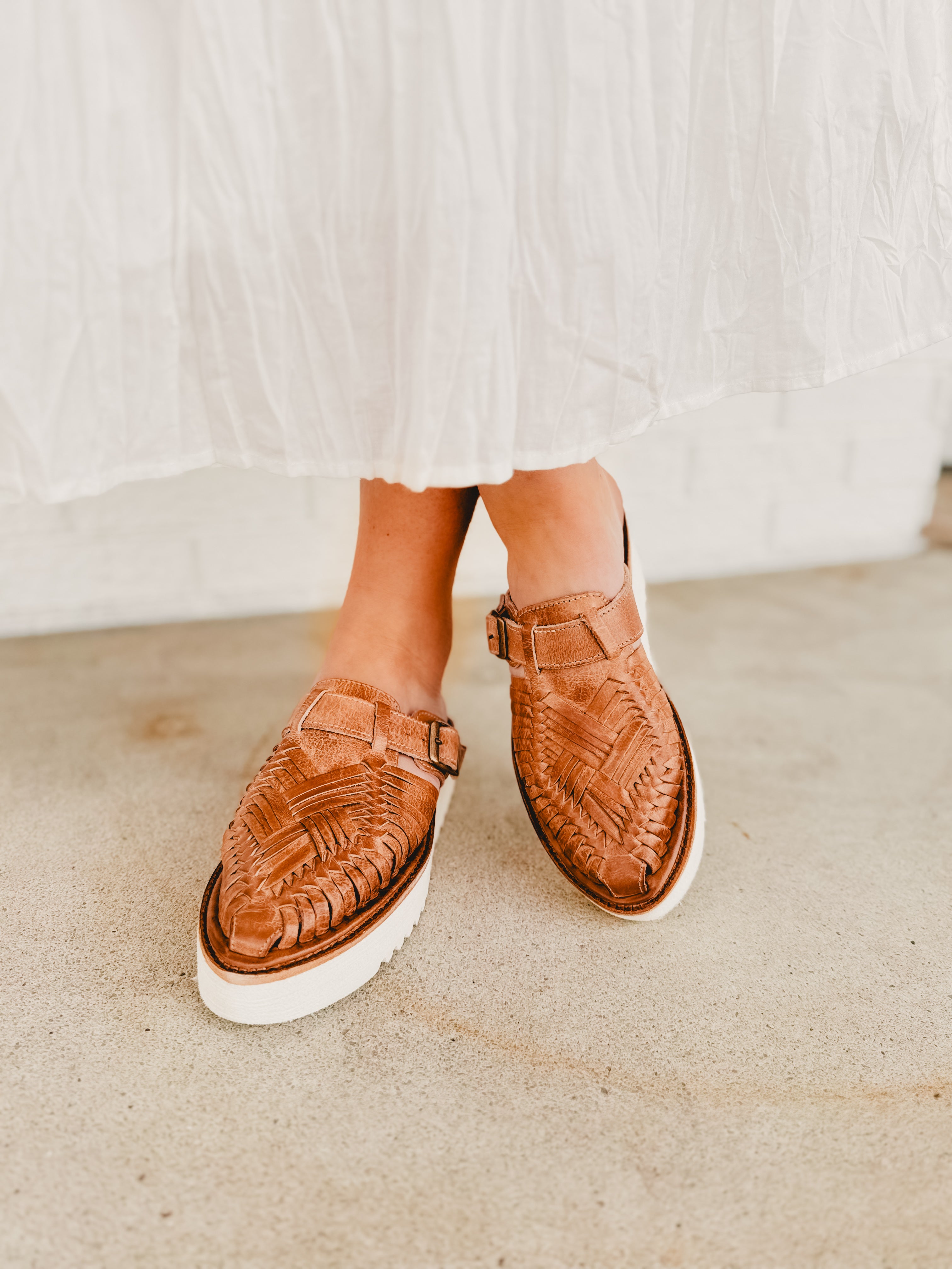 Bedstu Linette Platform Sandal - Tan Rustic - Lace and Grace Boutique