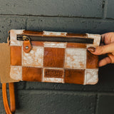 Bedstu Cadence PW Crossbody - Tan Rustic Nectar Lux