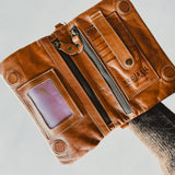 Bedstu Cadence PW Crossbody - Tan Rustic Nectar Lux