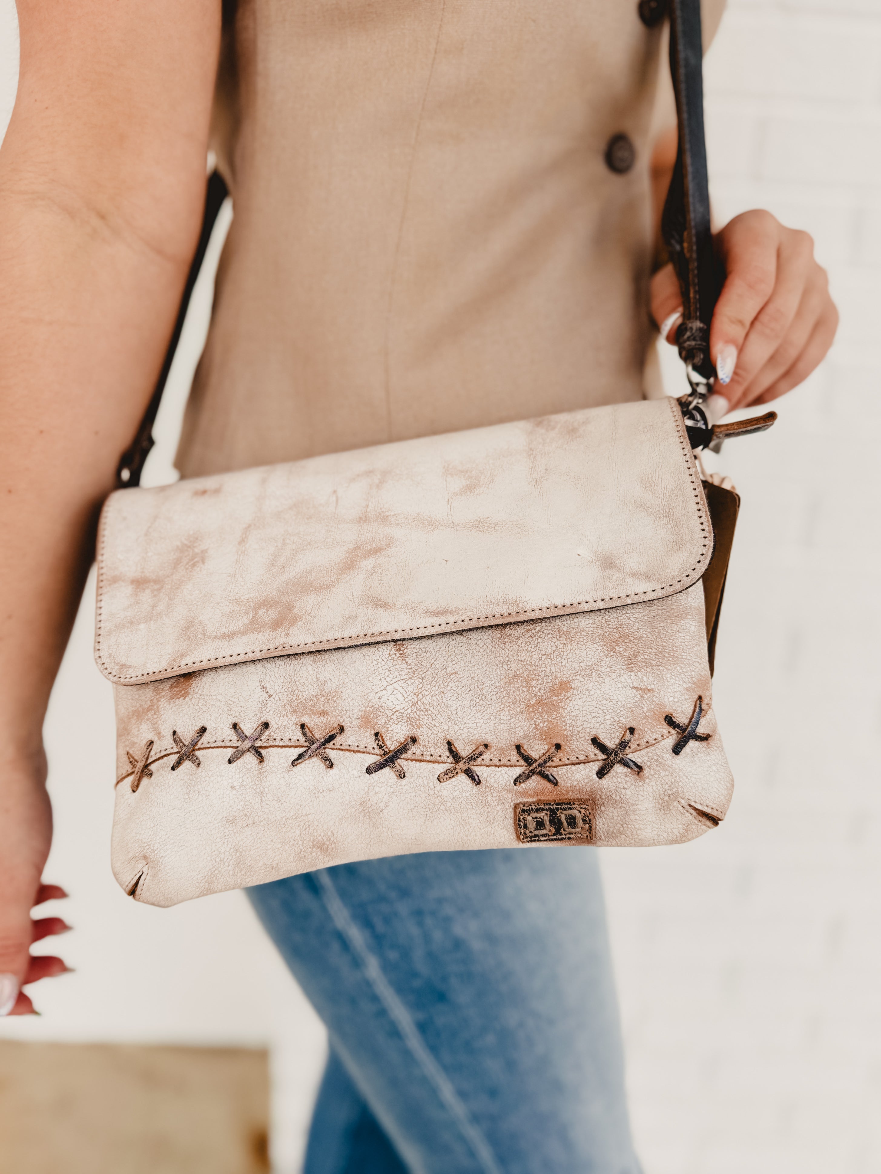Bedstu Cleo Crossbody Bag - Nectar Lux Black Lux - Lace and Grace Boutique
