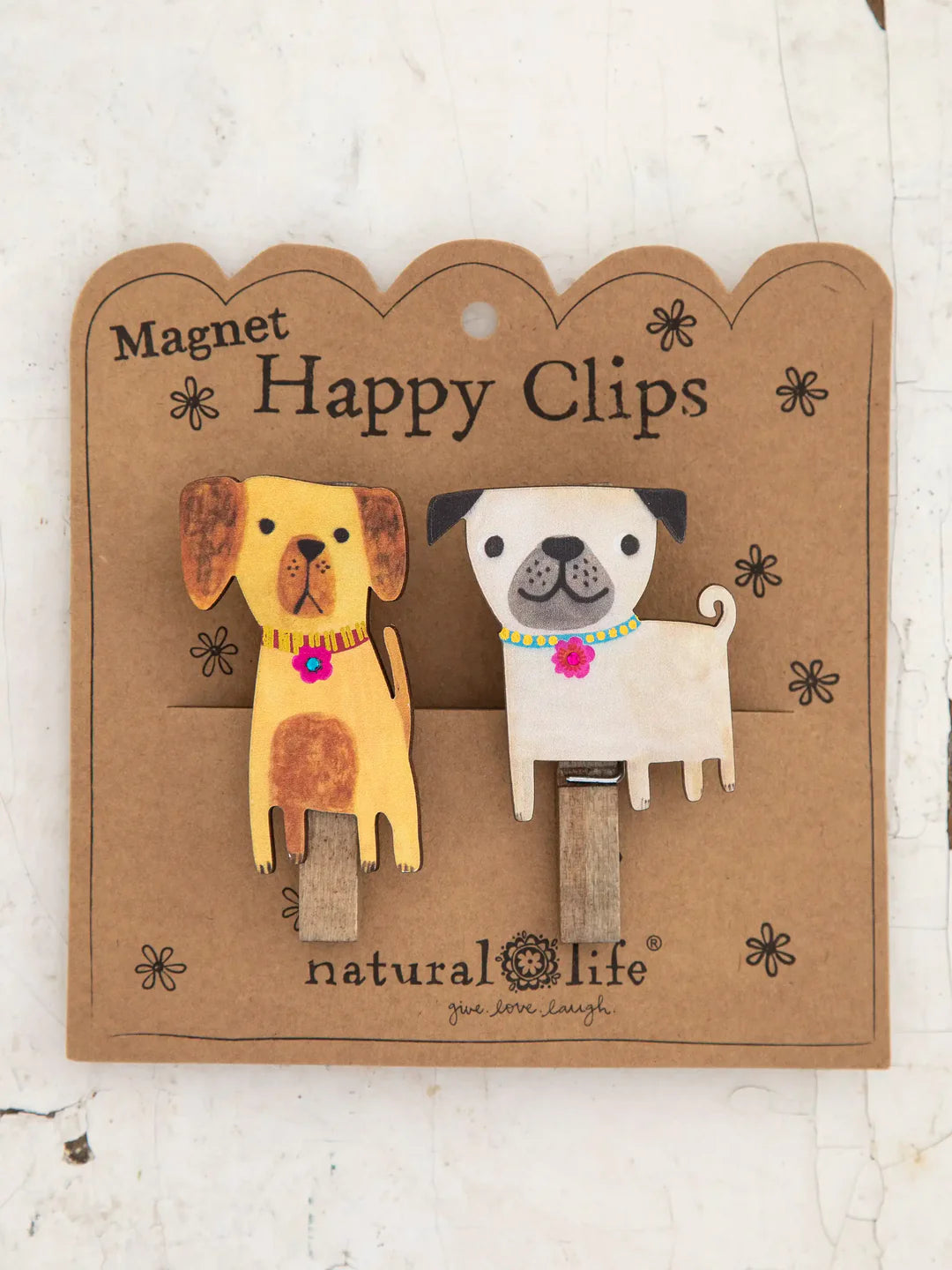Natural Life Magnet Bag Clips, Set of 2 - Dog - Lace and Grace Boutique