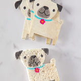 Natural life Pop Up Sponges, Set of 5 - Cream Dog - Lace and Grace Boutique