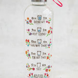 Natural Life Glass Water Bottle - 32oz - Lace and Grace Boutique