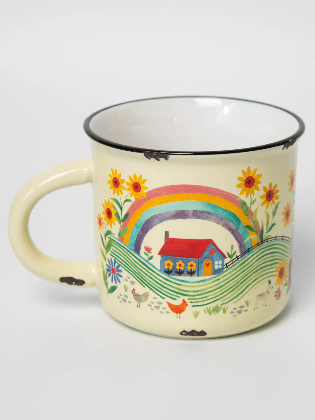 Natural Life Camp Mug - Let's Move To The Country - Lace and Grace Boutique